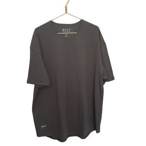 NWT Bylt Basics Drop Cut T Shirt Men's Brown Gray Size XXXL